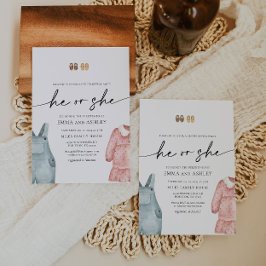 Ropa género revelan invitación