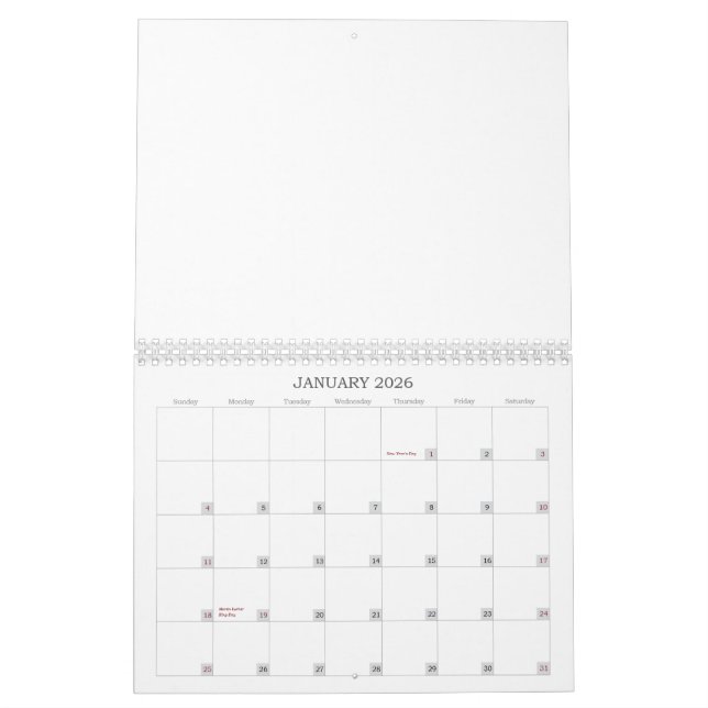 Ropa interior de las novias - calendario (Jan 2026)