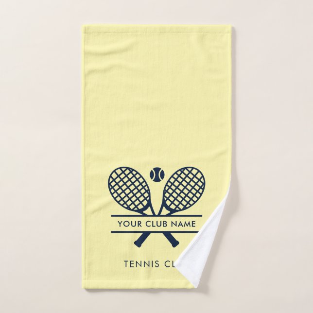 Ropa personalizada para el equipo de tenis del clu (Toalla de mano)