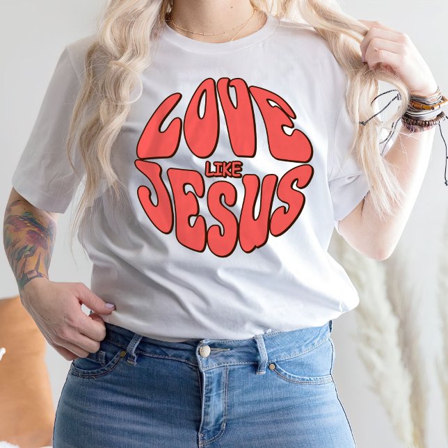 Ropa religiosa, amor como la camiseta de Jesús (Subido por el creador)