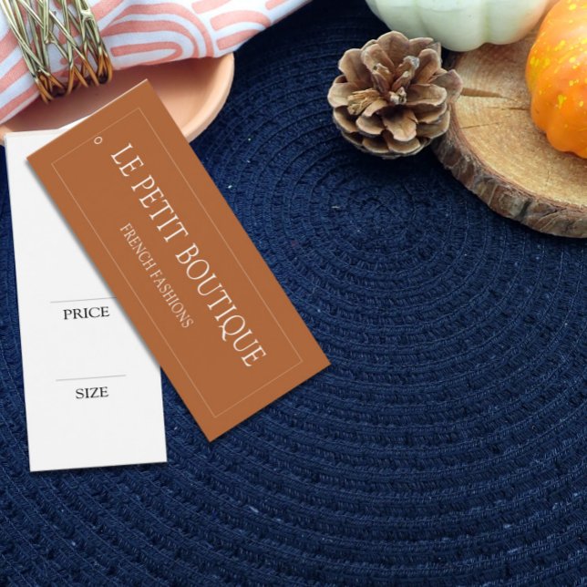 Ropa simple Terracota Mostrar etiqueta de alto pre (Subido por el creador)