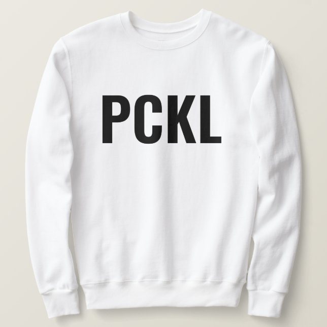 Ropa sudadera PCKL (Anverso del diseño)