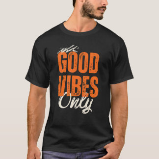 Ropa urbana de vibraciones positivas camiseta tipo