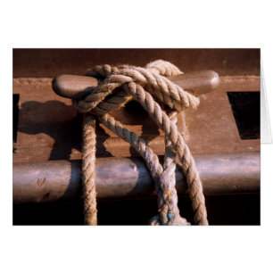 Rope Atado A Un Ataque De Barco