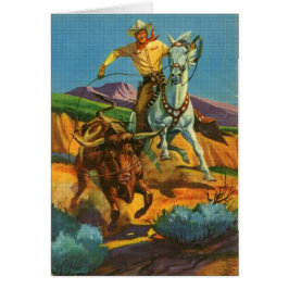 Roping un buey