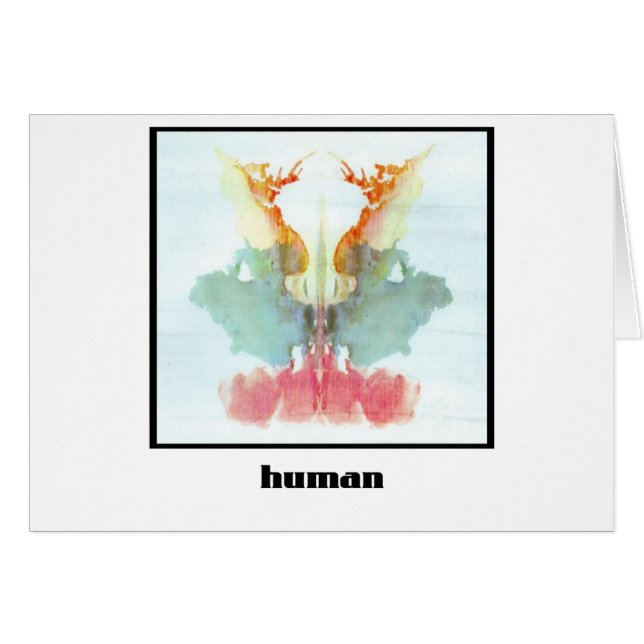 Rorschach Inkblot 9 (Anverso (Horizontal))