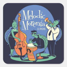 ROS Melodic Morenia Pegatina