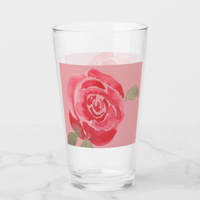 Rosa acuarela (Anverso)