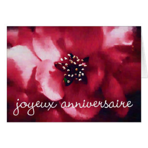 rosa aniversario de joyeux