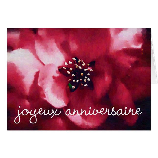 rosa aniversario de joyeux (Anverso (Horizontal))