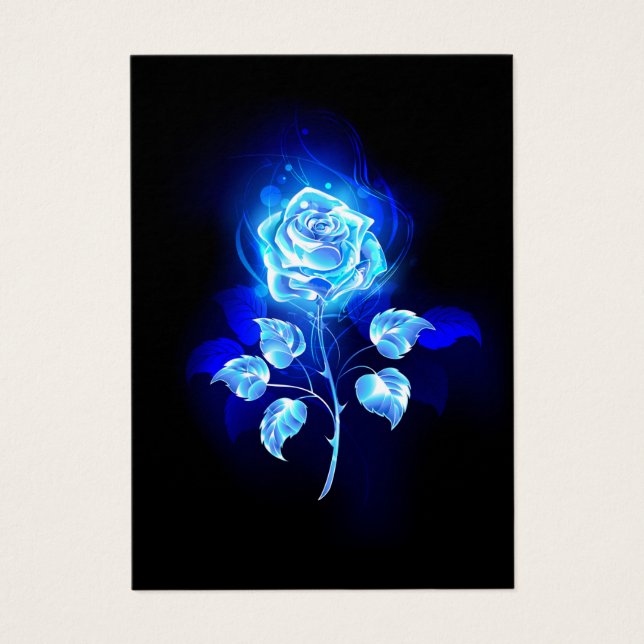 Rosa Azul Ardiente (Frente)