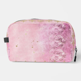 Rosa barroco Damask Grunge - Bolsa de artículos de