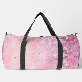 Rosa barroco Damask Grunge - Bolsa Duffel