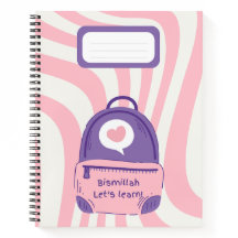Rosa "Bismillah ¡Aprendamos!" Cuaderno