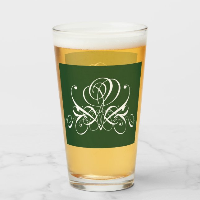 Rosa blanco y verde floreciente (Reverso (lleno))