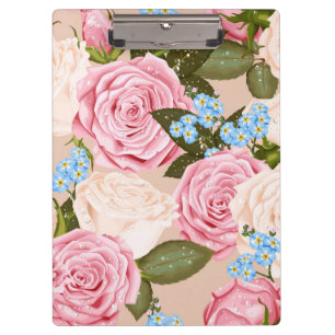 Rosa Bushel Bouquet   Portapapeles de flores