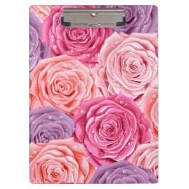 Rosa Bushel Flower Bouquet | Portapapeles de flore