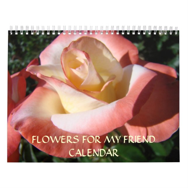 ROSA CALENDARIO Regala AMIGOS Rosas de Navidad (Tapa)