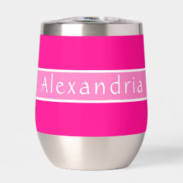 Rosa caliente y rosa personalizado