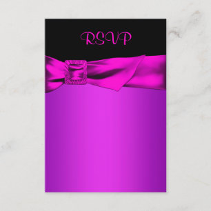 Rosa Caliente y RSVP Negro