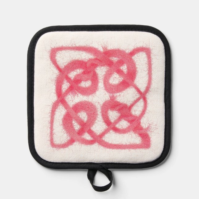 ROSA CELTIC KNOT Pot Holder (Anverso)