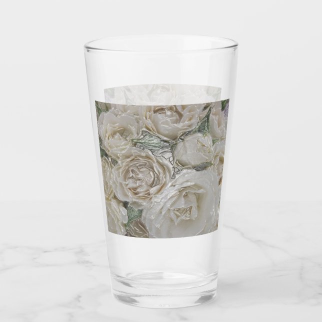 Rosa clásico blanco (Anverso)