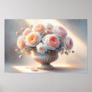 Rosa con Arte de Florero