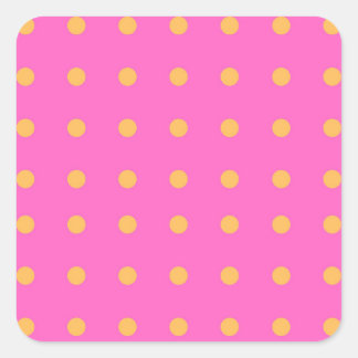 Rosa con Pegatinas Yellow Dots_Fun