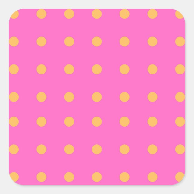 Rosa con Pegatinas Yellow Dots_Fun (Anverso)