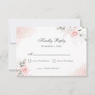 Rosa con Rubor Rosa RSVP