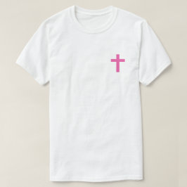 Rosa Creo En La Camiseta De Jesús
