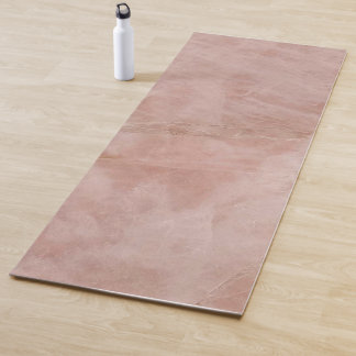 Rosa Cuartz Crystal Marble Yoga Mat