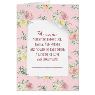Rosa de acuarela 74º aniversario