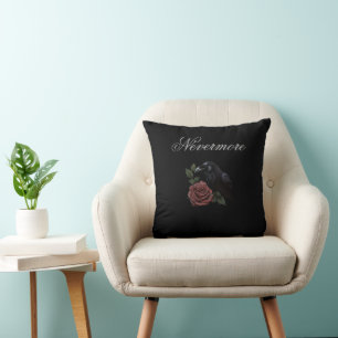 "Rosa de almohada nunca más Raven".