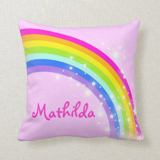 rosa de arco iris - los chicas nombran la almohada