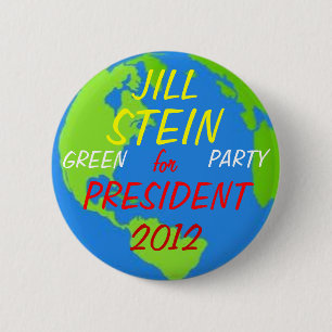 Rosa de botón de Jill Stein 2012