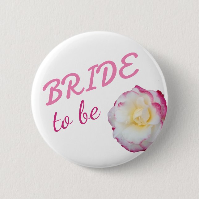 Rosa de botón de Novia (Anverso)