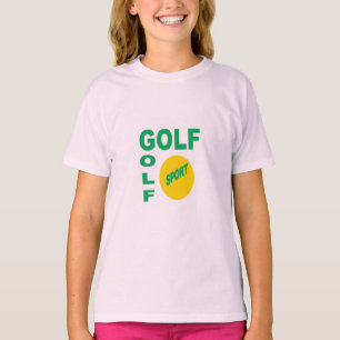 Rosa de camisetas DISEÑO GOLF SPORT