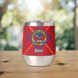 Rosa de clan Escudo sobre Tartán