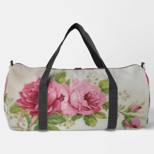 Rosa de col de época Elegancia Bolsa de Duffle