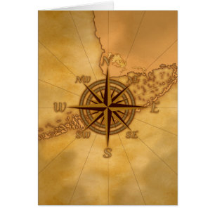 Rosa de compás antiguo del estilo