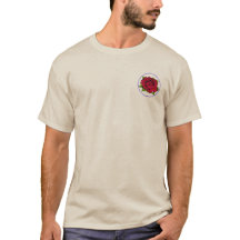 Rosa de concierto retro STFU Camiseta de texto neg