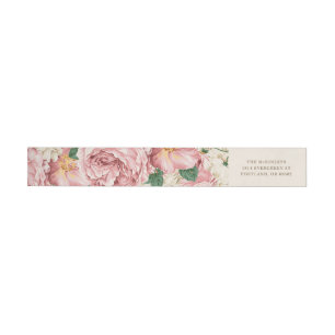 Rosa de cosecha de agua y patrón de hidrangea