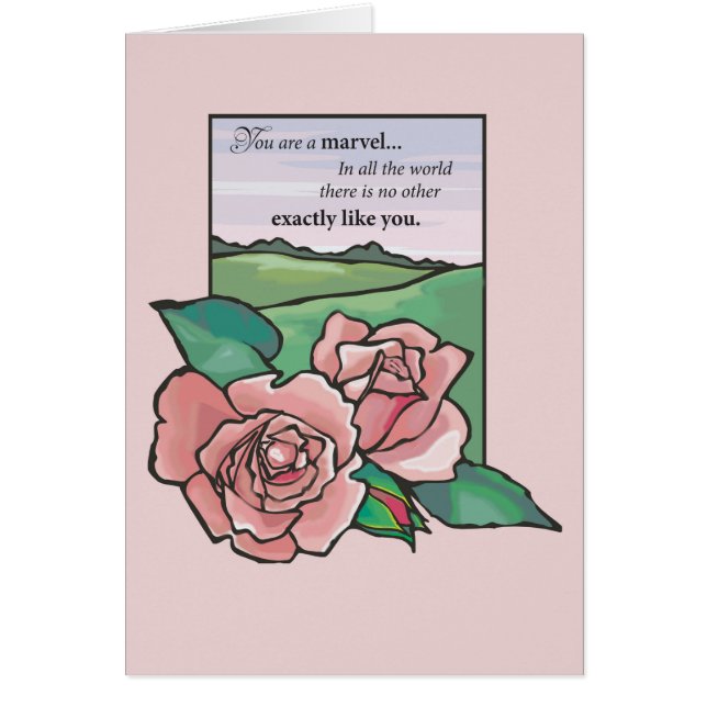 Rosa de cumpleaños Marvel (Frente)