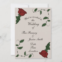 Rosa de invitación