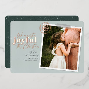 Rosa de Invitación de Embarazo Verde Extra Joyful