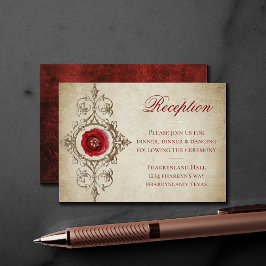 Rosa de joyas | Recepción de Grunge Vintage Crimso