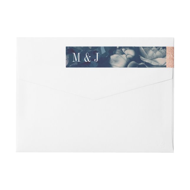 Rosa de la Marina Boda de Bouquet de Oro (Reverso)