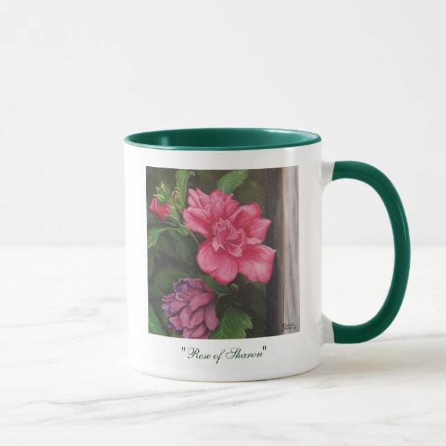Rosa de la taza de Sharon (Derecha)