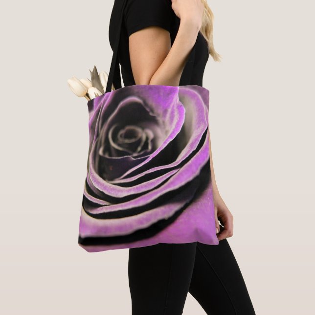 Rosa de Lavanda - Bolsa de té de impresión general (Detalle)